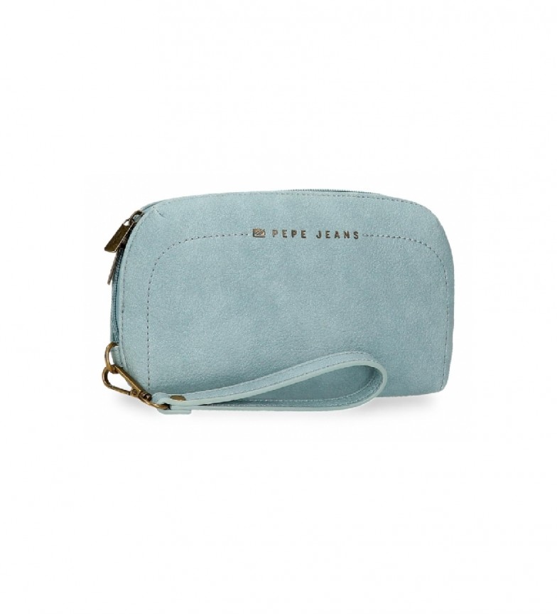 Pepe Jeans Bolso de mano Diane azul -20x11x4cm-