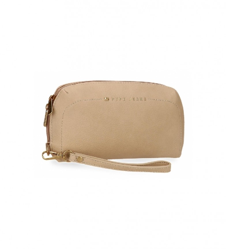 Pepe Jeans Bolso de mano Diane beige -20x11x4cm-