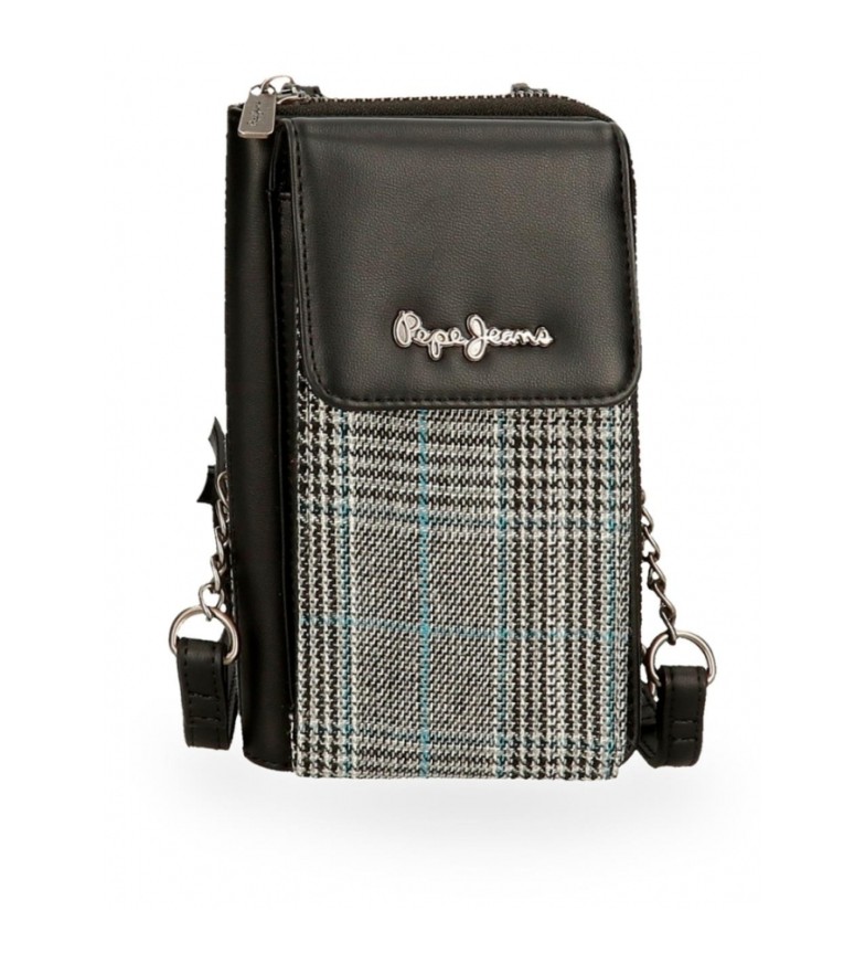 Pepe Jeans Bandolera porta móvil Kendra negro