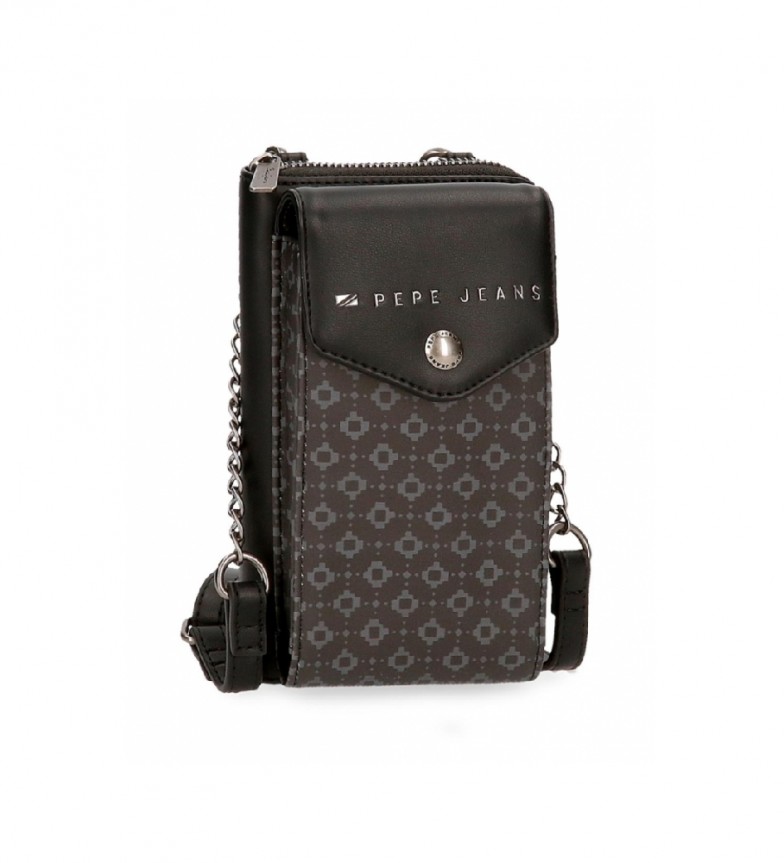 Pepe Jeans Bandolera porta móvil Bethany negro