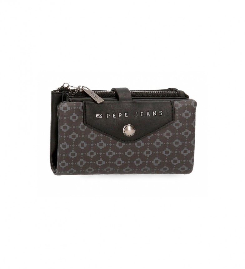 Pepe Jeans Cartera con monedero extraible Bethany negro