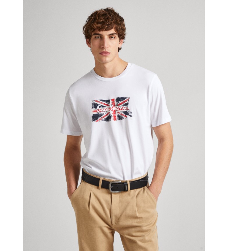 Pepe Jeans Camiseta Clag blanco
