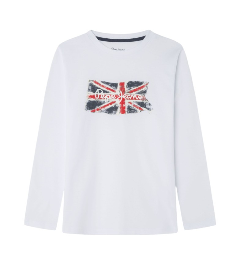 Pepe Jeans Camiseta Clag Ls blanco