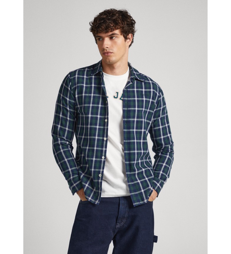 Pepe Jeans Camisa Clems verde
