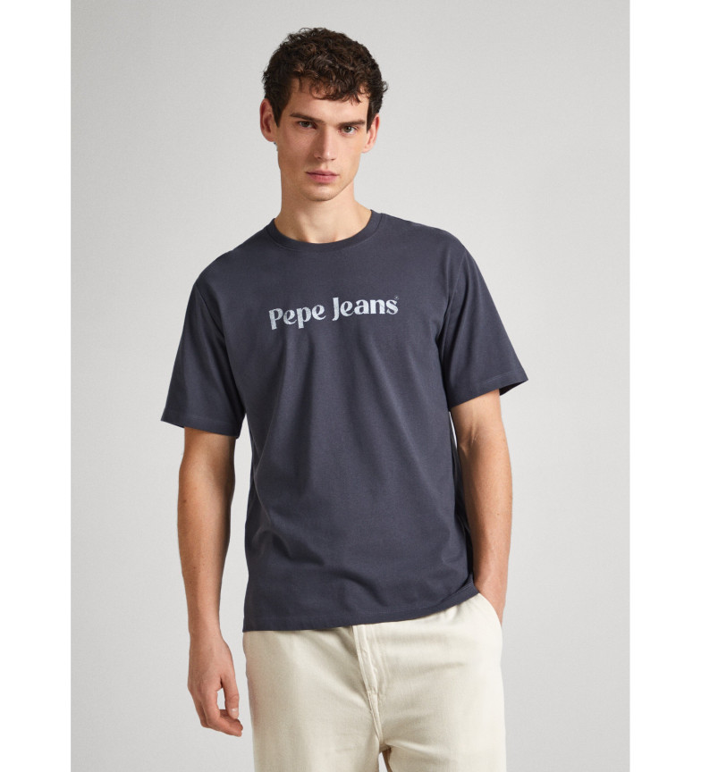 Pepe Jeans Camiseta Clifton gris oscuro