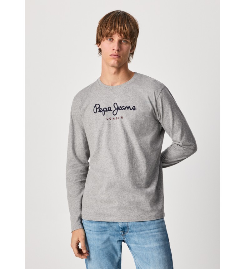Pepe Jeans Camiseta Eggo Largo N gris