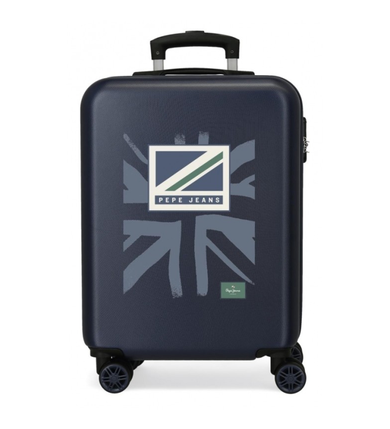 Pepe Jeans Maleta de cabina Tom rígida 55 cm marino