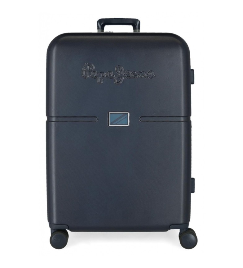 Pepe Jeans Maleta mediana rígida marino -48x70x28cm-