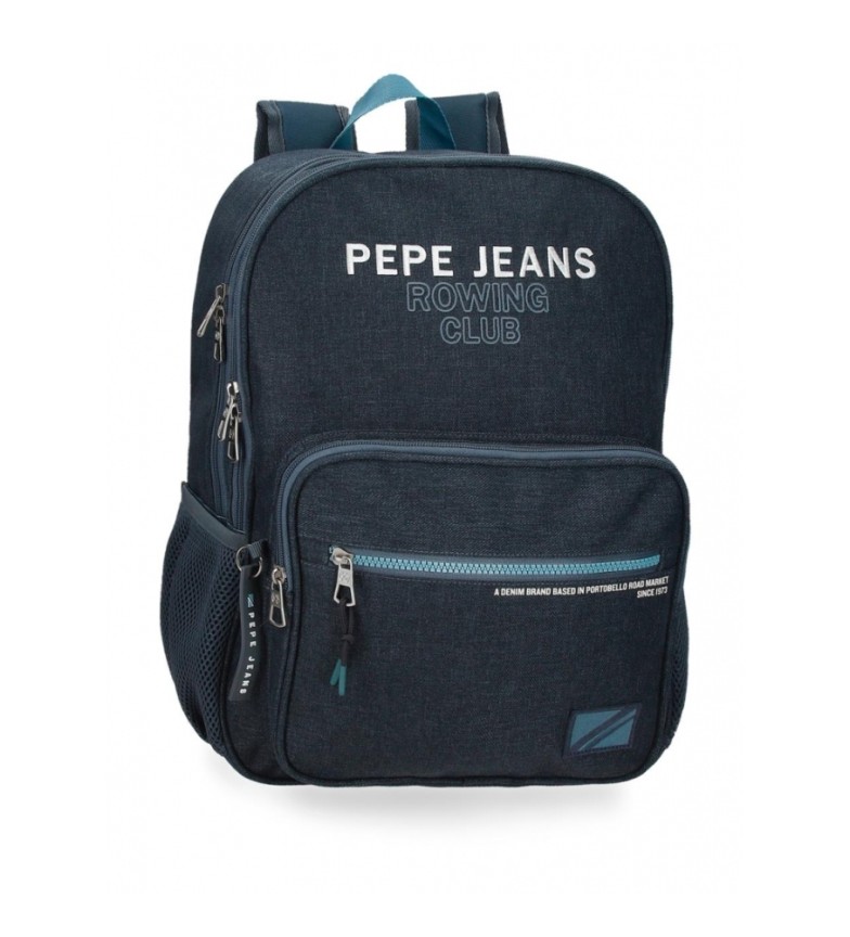 Pepe Jeans Mochila dos compartimentos Edmon 40 cm marino