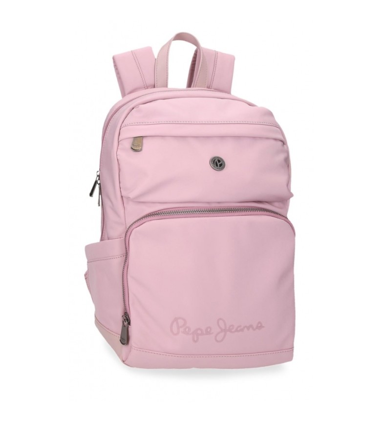 Pepe Jeans Mochila porta ordenador 13,3" Corin rosa
