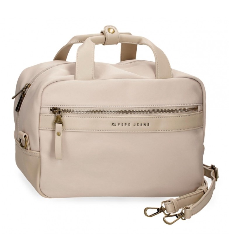Pepe Jeans Neceser bandolera Morgan beige