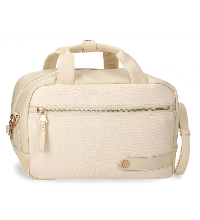 Pepe Jeans Neceser bandolera Pepe Jeans Sprig beige