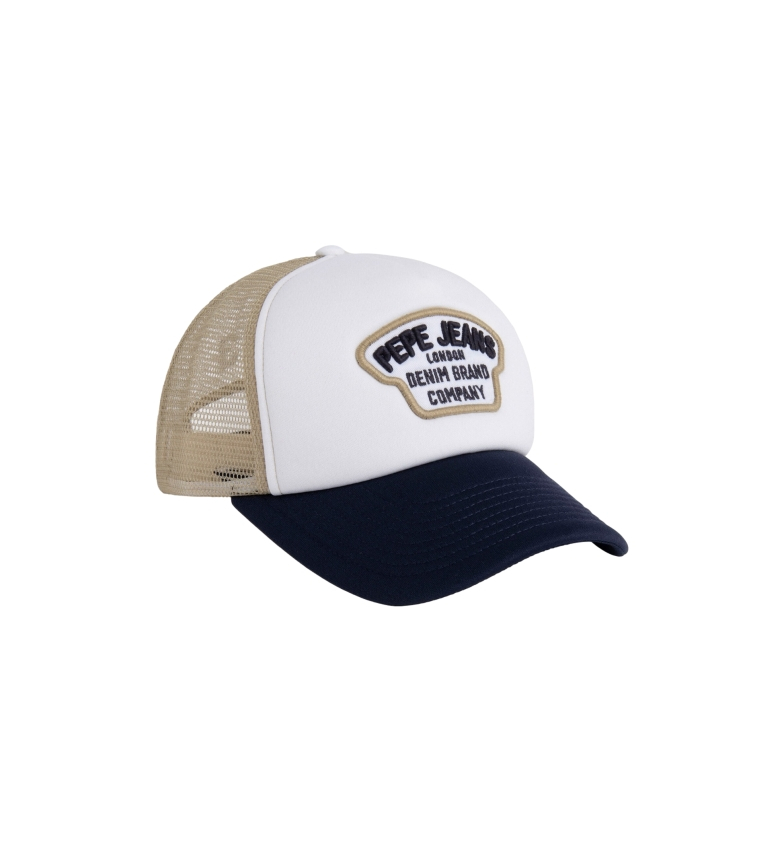 Pepe Jeans Gorra Nigel blanco, marino