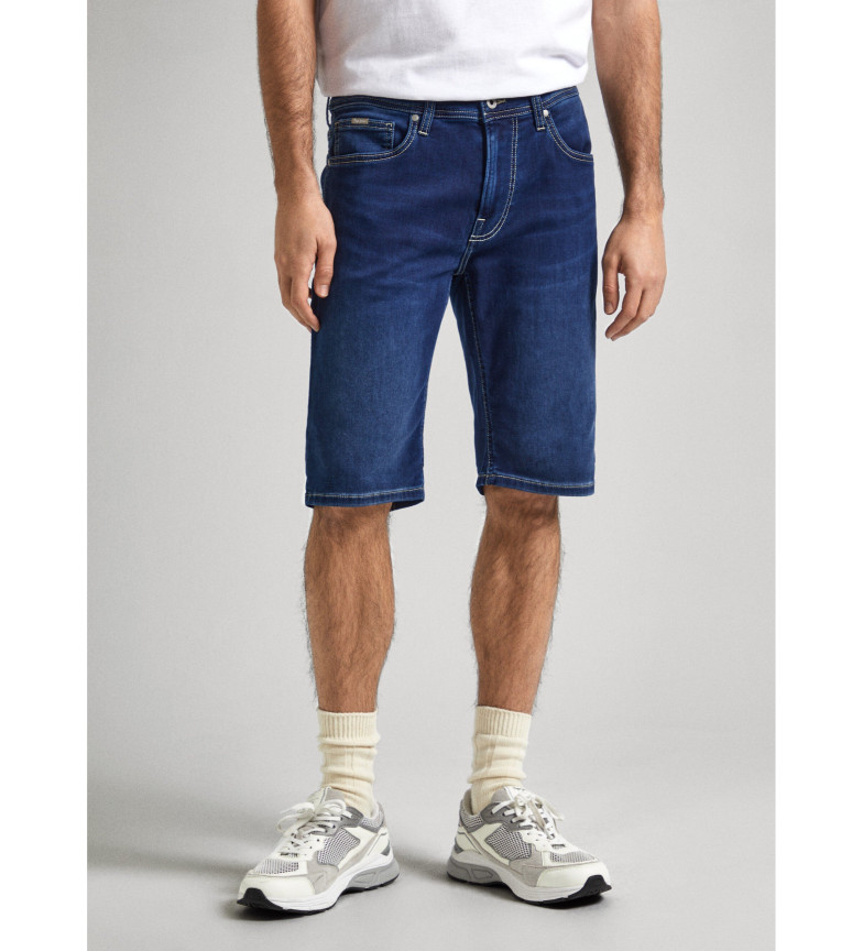 Pepe Jeans Short Slim Gymdigo azul