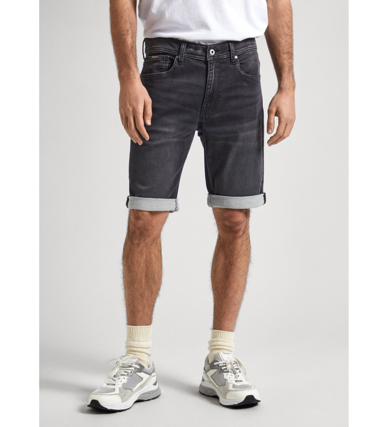 Pepe Jeans Short Slim Gymdigo negro