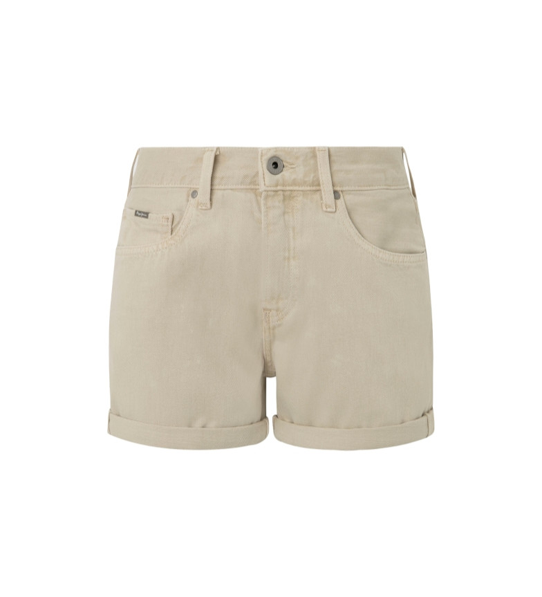 Pepe Jeans Short Straight beige