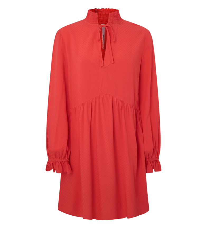 Pepe Jeans Vestido Beverly rojo