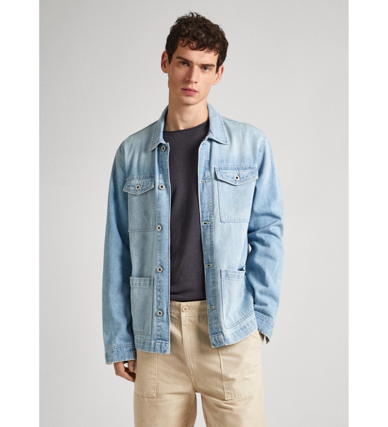 Pepe Jeans Camisa Bingham azul