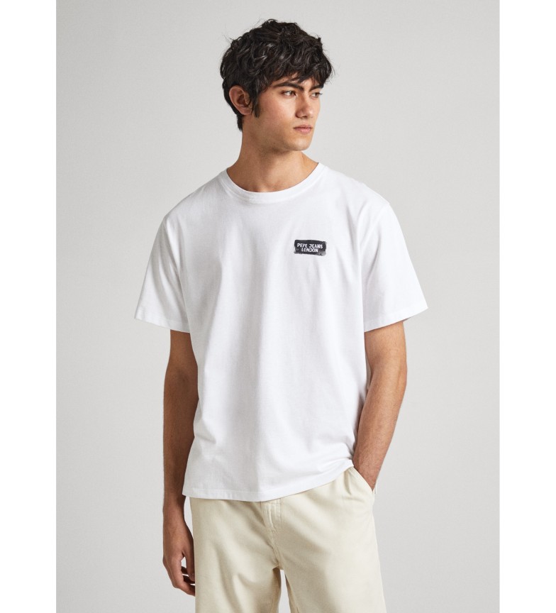 Pepe Jeans Camiseta Corbus blanco