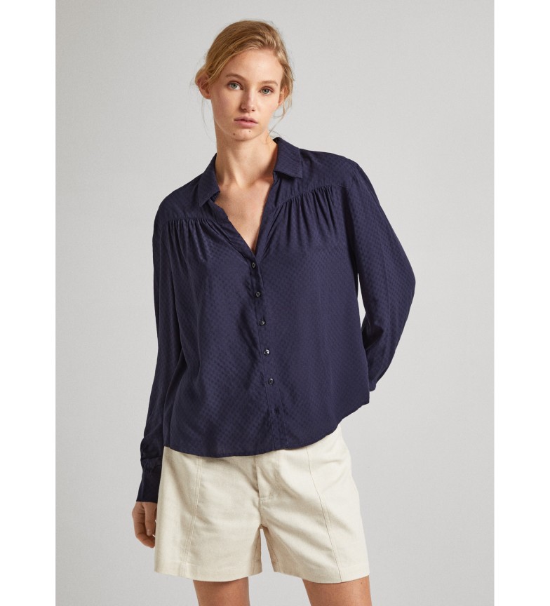 Pepe Jeans Camisa Ciria azul