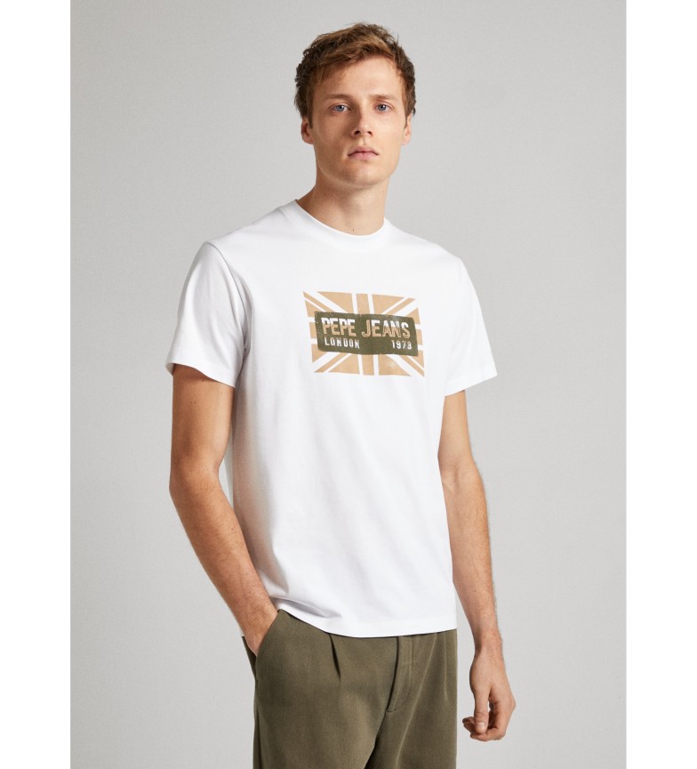 Pepe Jeans Camiseta Credick blanco