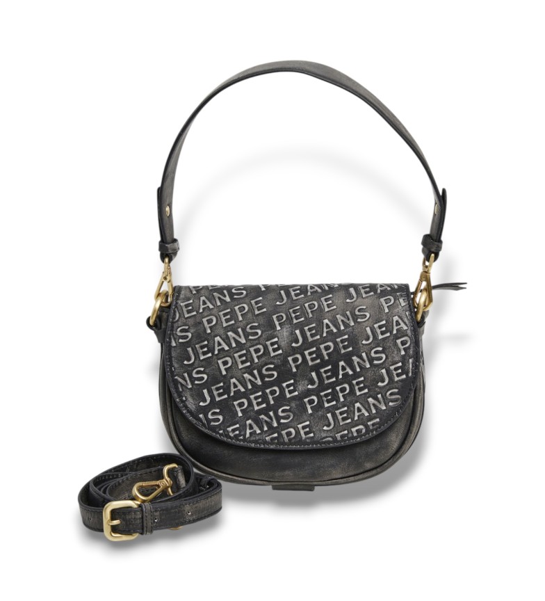 Pepe Jeans Bolso de piel Crisha Maos negro