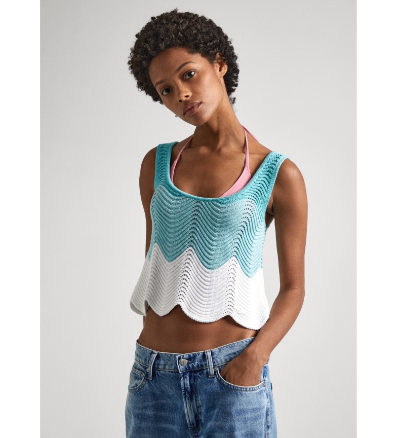Pepe Jeans Top Galea azul