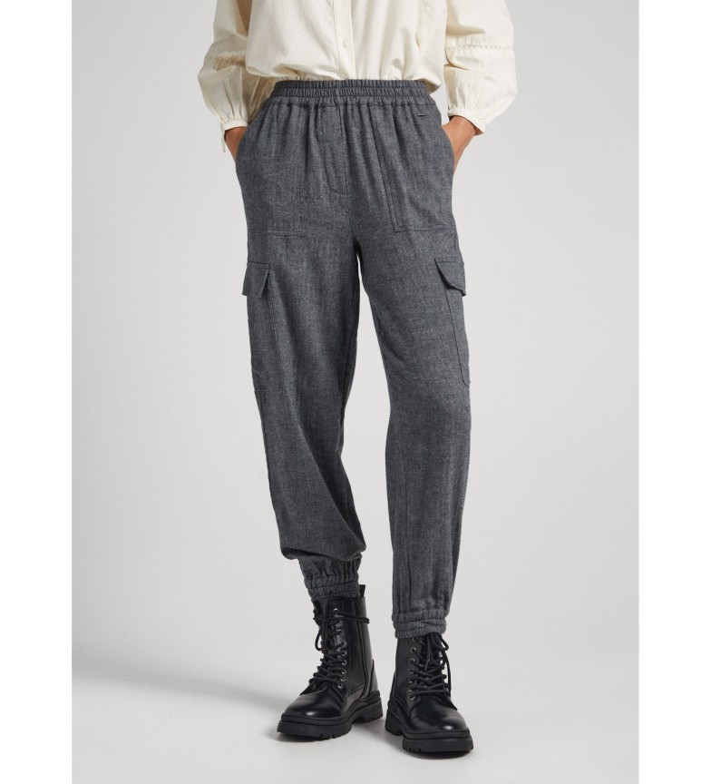Pepe Jeans Pantalón Janet gris