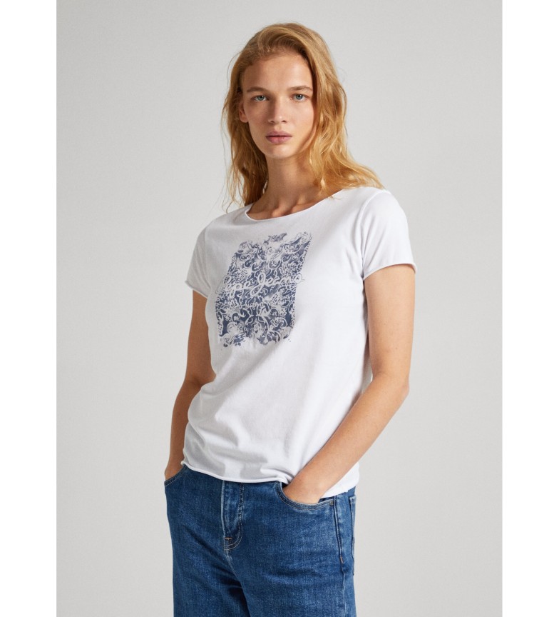 Pepe Jeans Camiseta Jury blanco