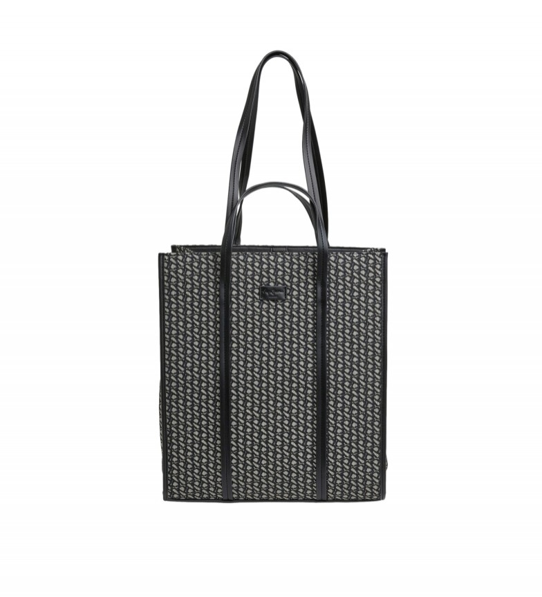 Pepe Jeans Bolso Macy Jacquard negro