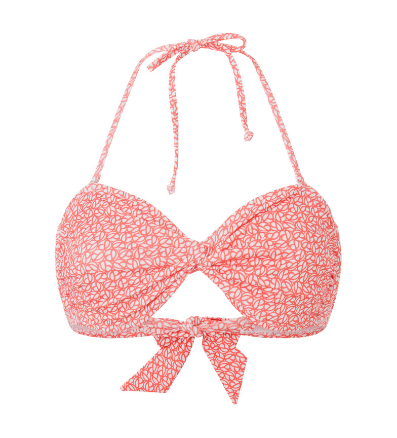 Pepe Jeans Top Bikini Print rojo