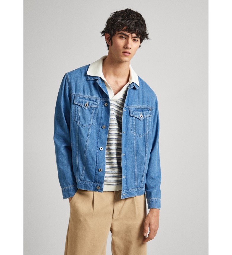 Pepe Jeans Chaqueta Pinners azul