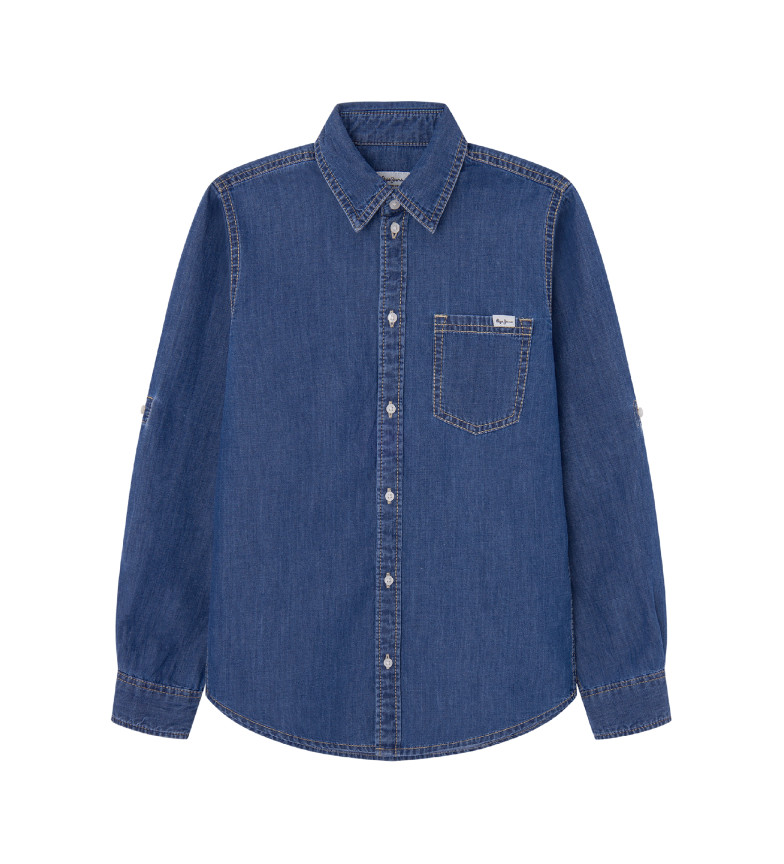 Pepe Jeans Camisa Portez marino