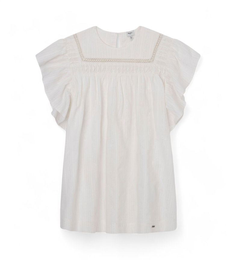 Pepe Jeans Vestido Quera blanco
