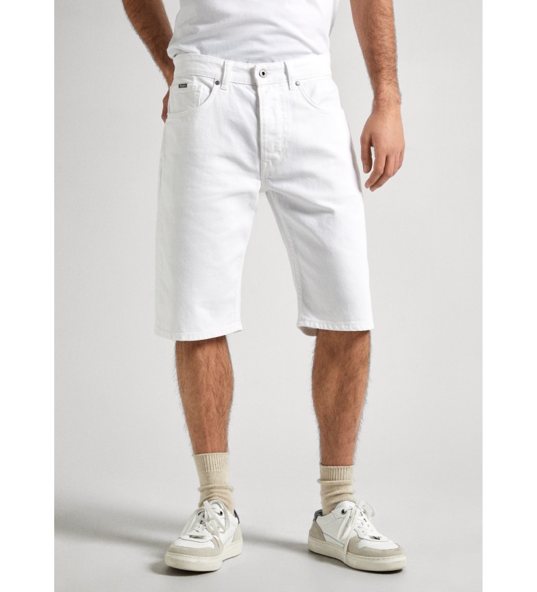 Pepe Jeans Shorts Relaxed blanco
