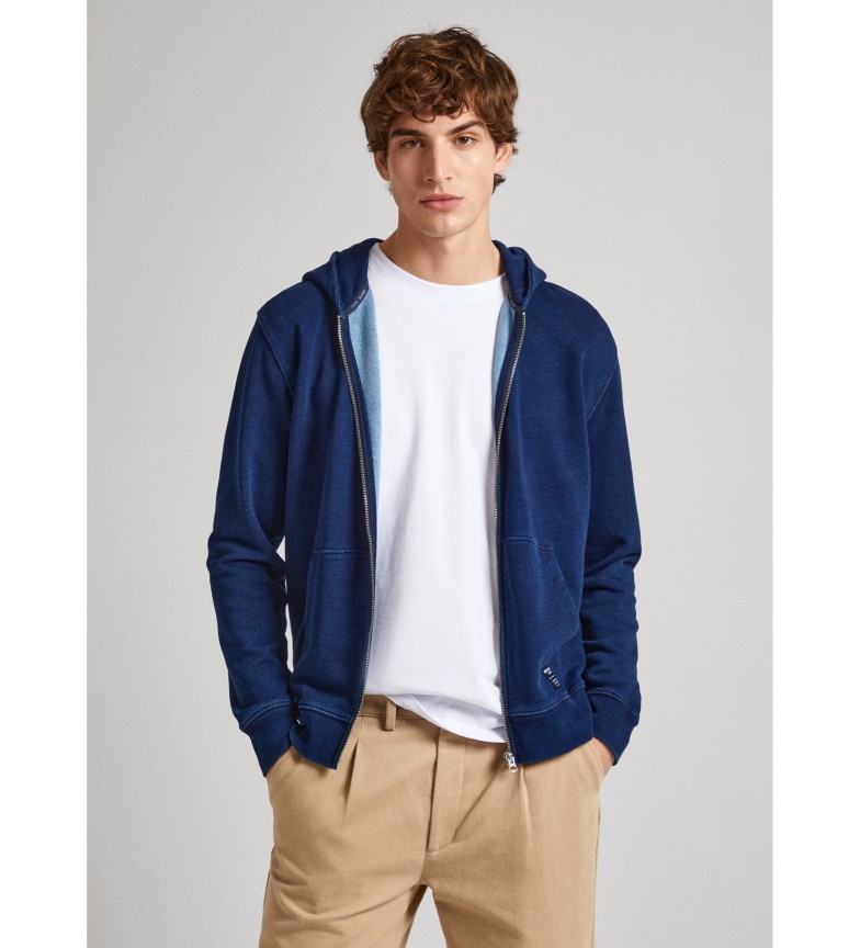 Pepe Jeans Sudadera Royle Zip marino
