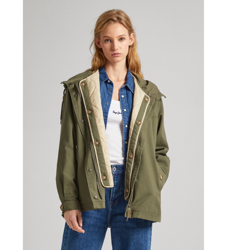 Pepe Jeans Chaqueta Sally verde