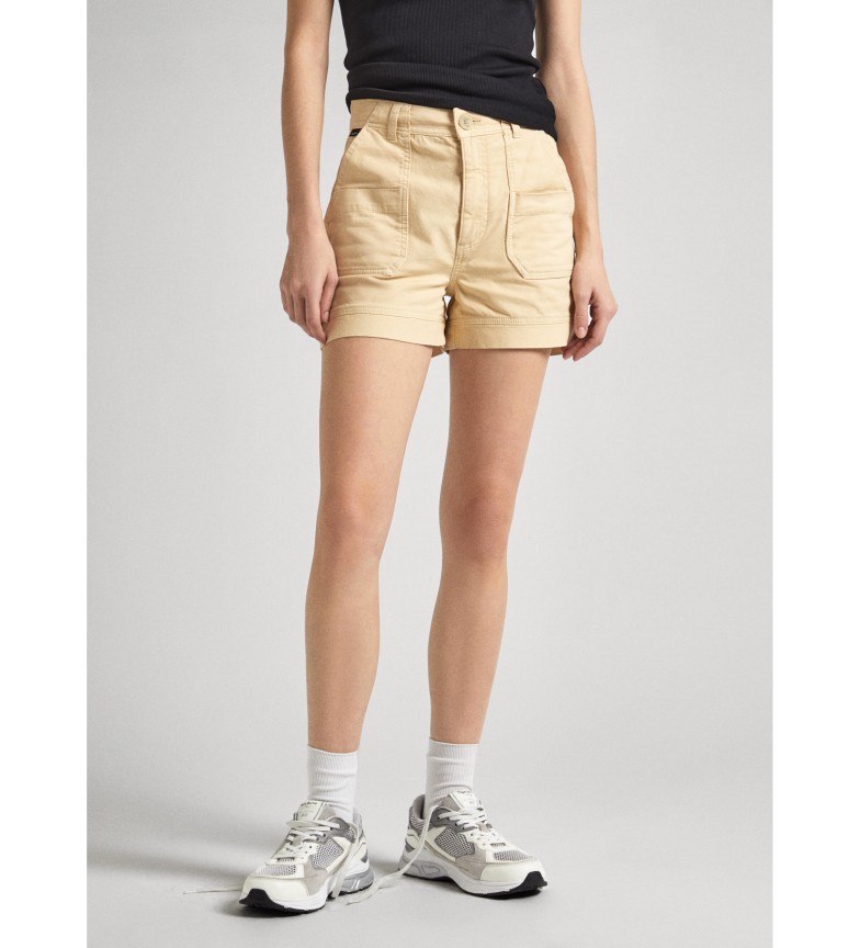 Pepe Jeans Short Valentina beige