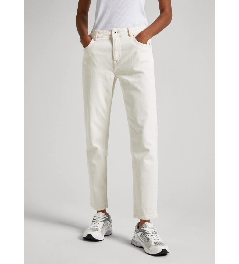 Pepe Jeans Jeans Tapered blanco roto