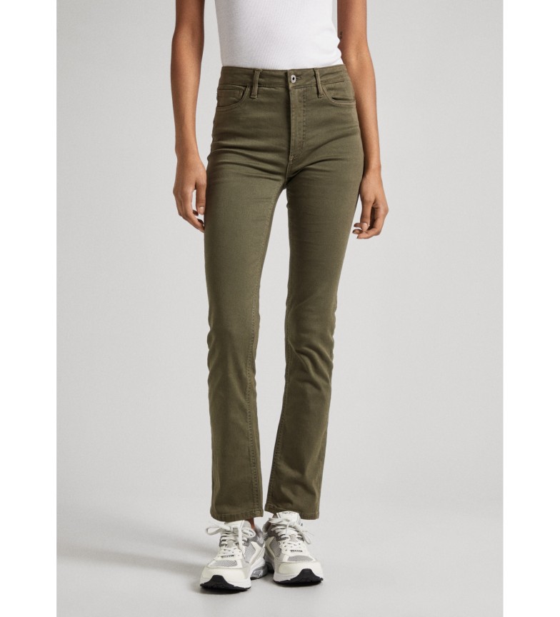 Pepe Jeans Pantalón Tessa verde