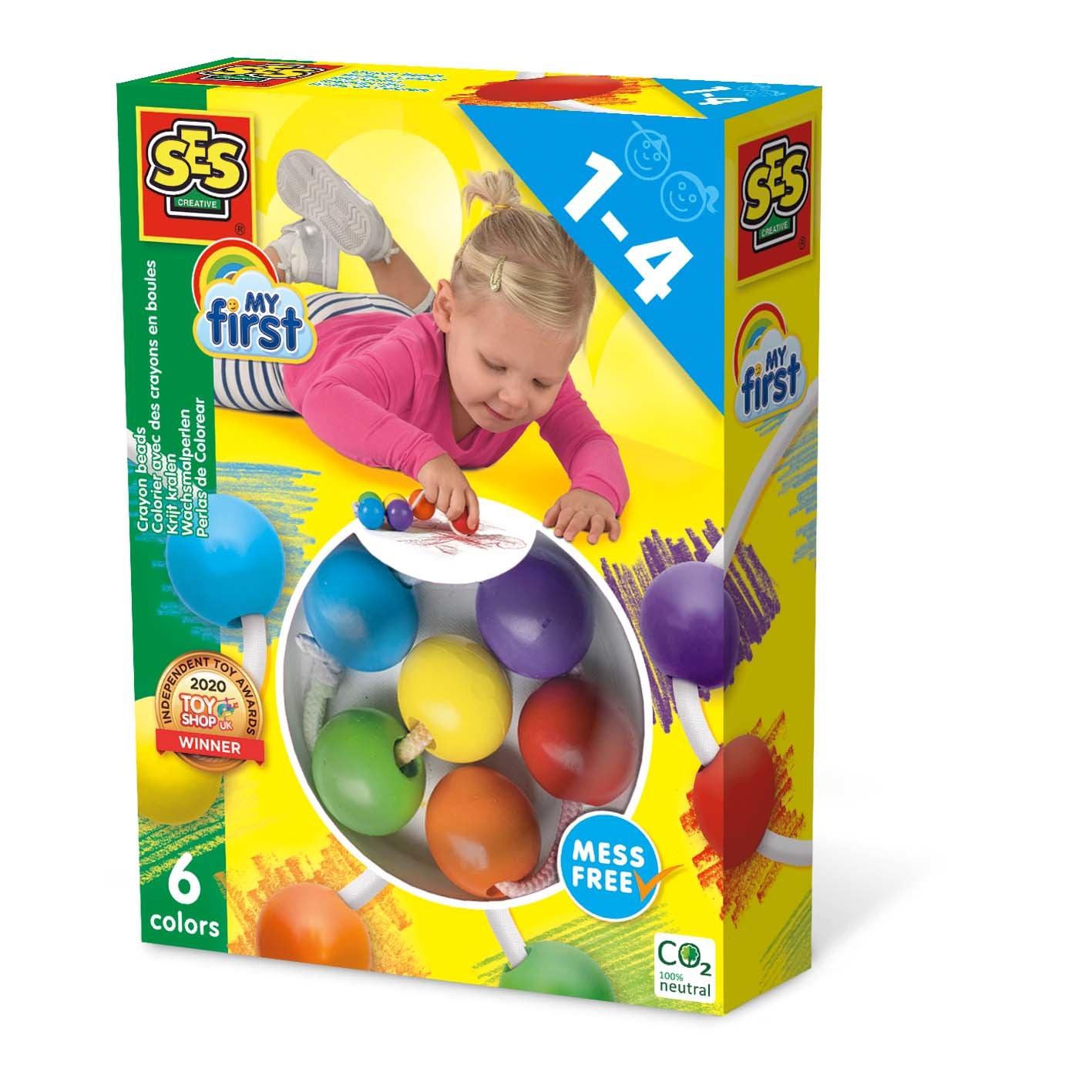 Perlas para colorear SES Creative