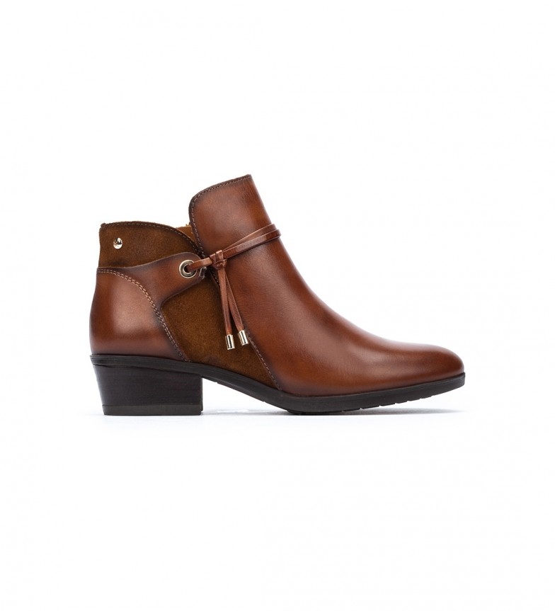 Pikolinos Botines de piel Daroca W1U-8505 cuero