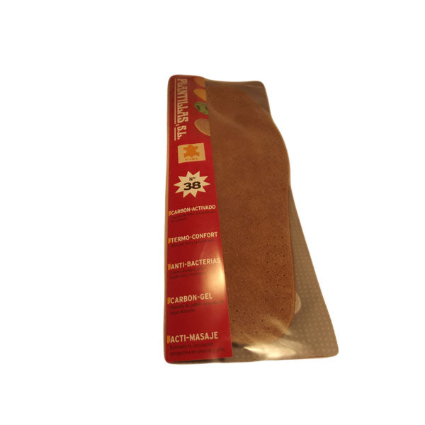 Plantilla de piel serraje