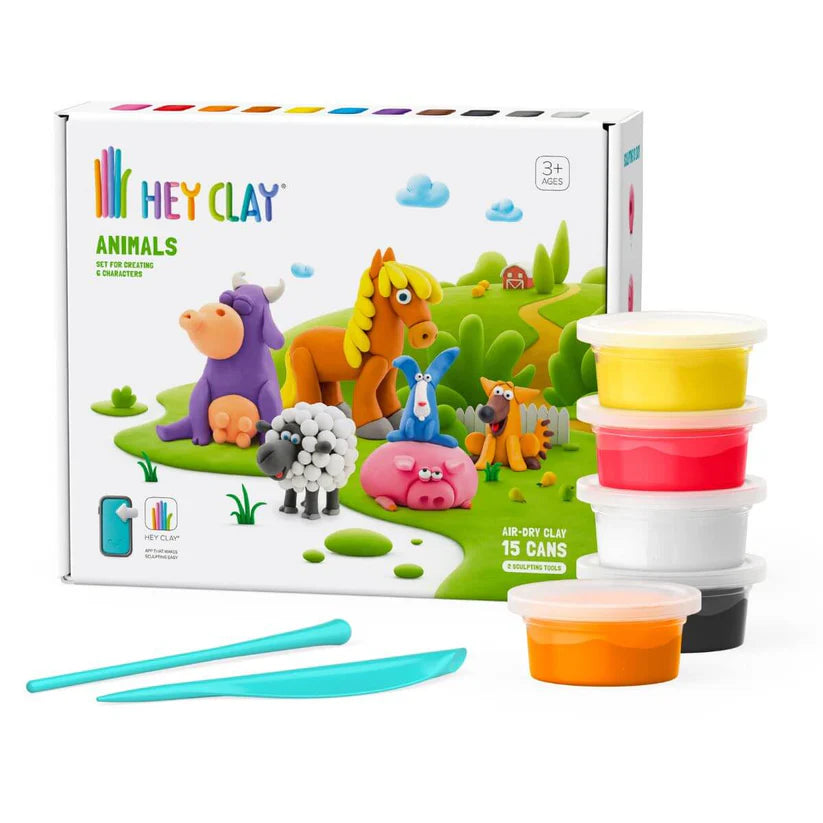 Plastilina Interactiva Animales- Hey Clay