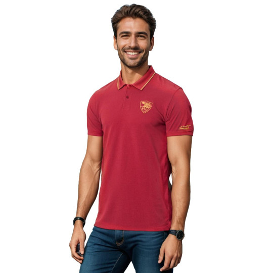 Polo COPA Colección AS ROMA Edición Limitada Red