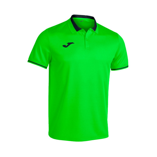 Polo Joma Championship VI Verde Flúor-Negro