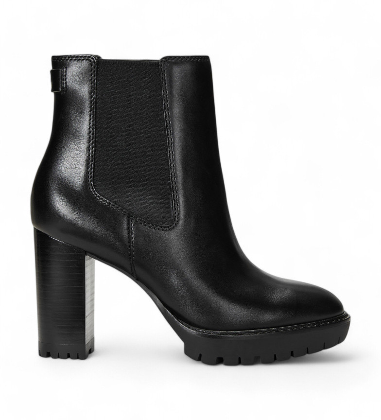 Lauren Ralph Lauren Botines de Piel Layne negro