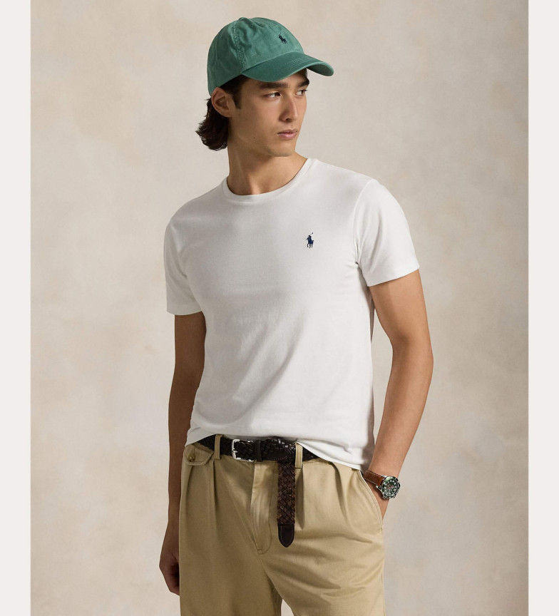 Polo Ralph Lauren Camiseta de punto Custom Fit blanco