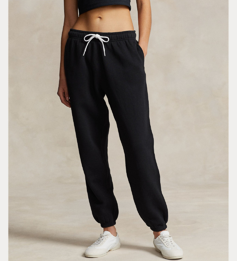 Polo Ralph Lauren Pantalón Fleece Athletic negro