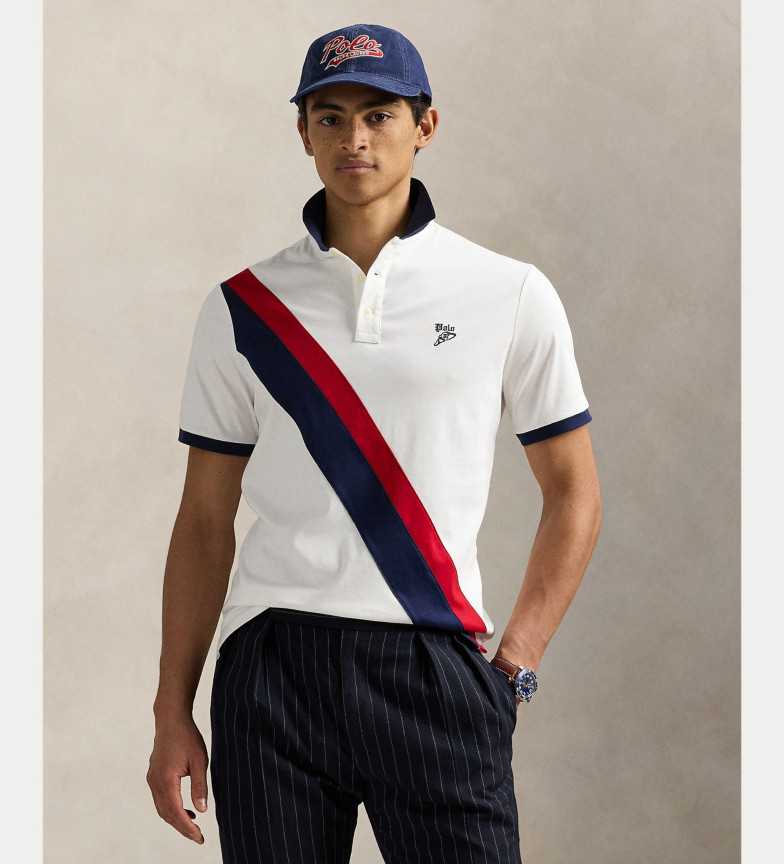 Polo Ralph Lauren Polo de algodón blanco